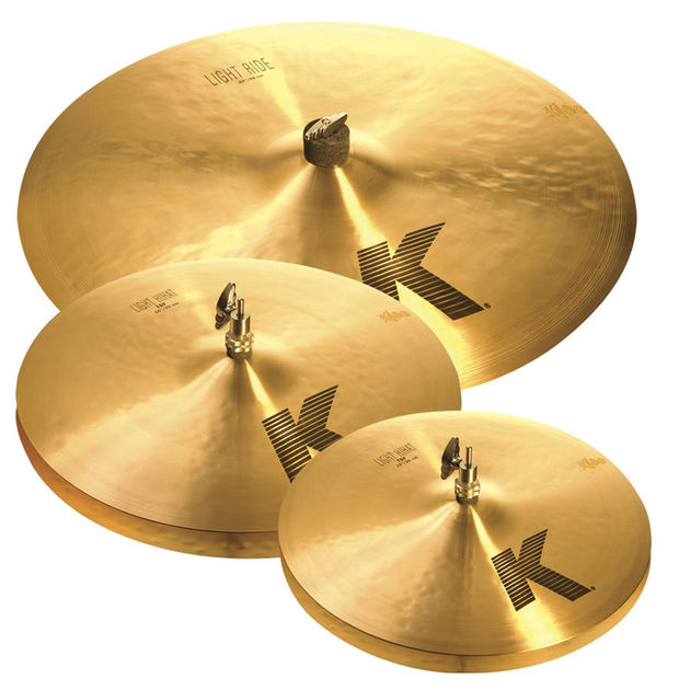 blank K Light ride and hi-hats